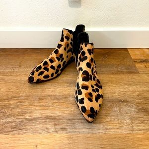 Cole Haan jaguar print boots